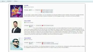 Language.exchange screenshot