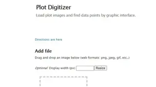 Lanl Plot Digitizer screenshot