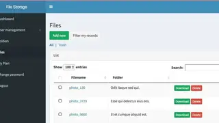 Laravel 5 screenshot