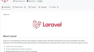 Laravel PHP Framework screenshot