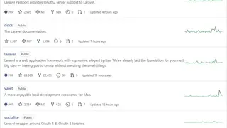 Laravel PHP Framework screenshot