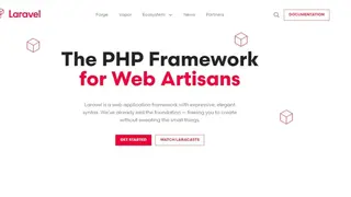 Laravel PHP Framework screenshot