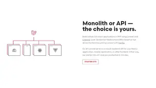 Laravel PHP Framework screenshot