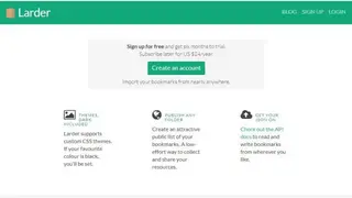Larder screenshot