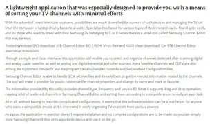 Lasopaspot Channel List Pc Editor screenshot
