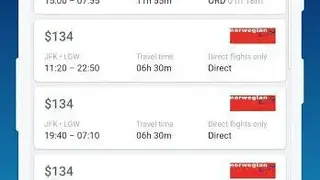 Last Minute Flights and Hotels App screenshot