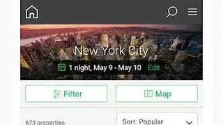 Last Minute Hotel Booking App screenshot