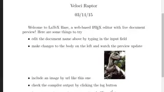 LaTeX Base screenshot