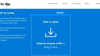 Latex to PDF screenshot