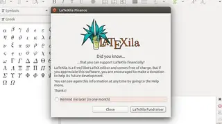 Latexila screenshot