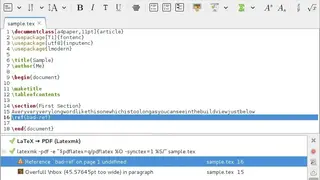 Latexila screenshot