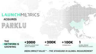 Launchmetrics screenshot