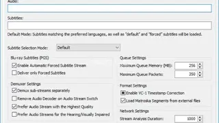 LAVfilters screenshot