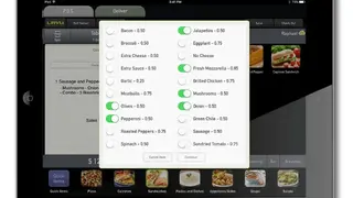 Lavu POS screenshot