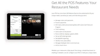 Lavu POS screenshot
