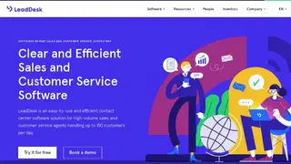 LeadDesk screenshot