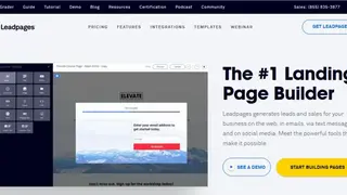 Leadpages screenshot