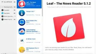Leaf RSS Reader screenshot