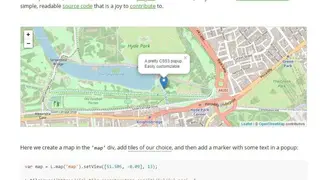Leaflet screenshot