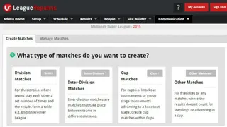LeagueRepublic screenshot