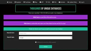 LeakedSource screenshot