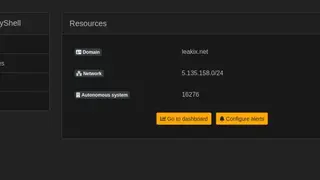 LeakIX screenshot