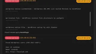 LeakIX screenshot