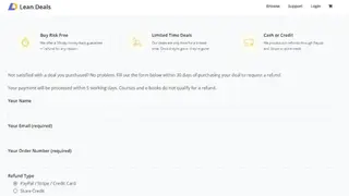 Lean Deals screenshot