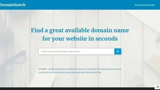 Lean Domain Search screenshot