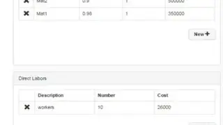 LeanCost screenshot