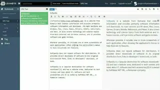 Leanote screenshot