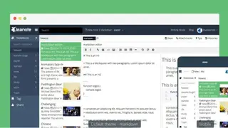Leanote screenshot