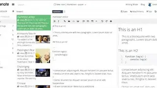 Leanote screenshot