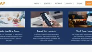LEAP screenshot
