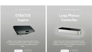 Leap Motion screenshot