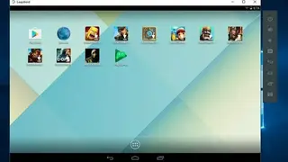 Leapdroid screenshot
