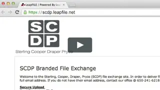LeapFile screenshot