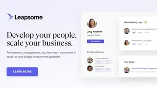 Leapsome Performance Management screenshot