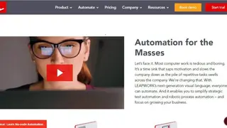 LEAPWORK Automation Platform screenshot