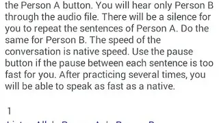 Learn to speak English grammar screenshot