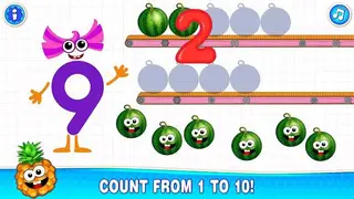 Learning numbers for kids! by Bini screenshot