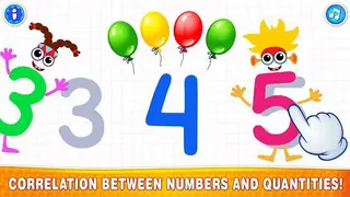 Learning numbers for kids! by Bini screenshot