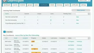 LearnUpon screenshot