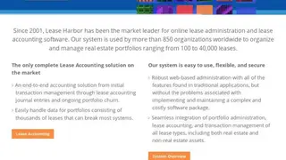 Lease Harbor screenshot
