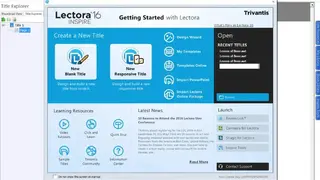 Lectora Inspire screenshot