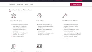 Lectra Fashion PLM screenshot