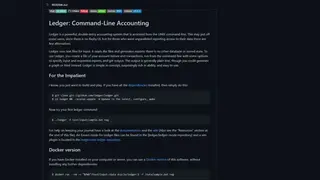 Ledger screenshot