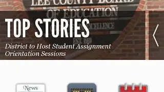 Lee County Public Schools LCPS screenshot
