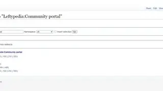 Leftypedia screenshot