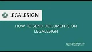 Legalesign screenshot